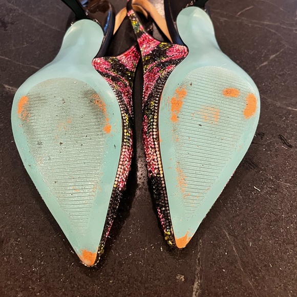 Betsey Johnson Women's Clark Slingback Evening Pumps 8.5 - Picture 5 of 5